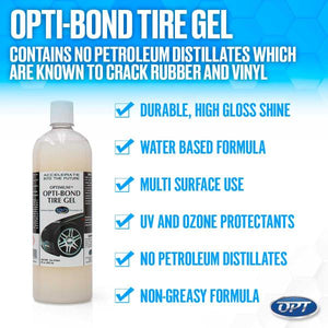 32oz - Optimum Opti-Bond Tire Gel concentrated