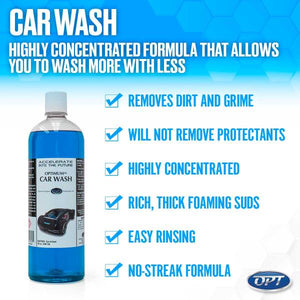 128oz - Optimum Concentrated Car Wash Shampoo