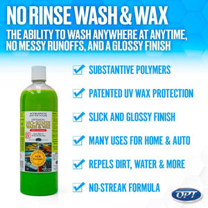 8oz - Optimum No Rinse Wash and Wax