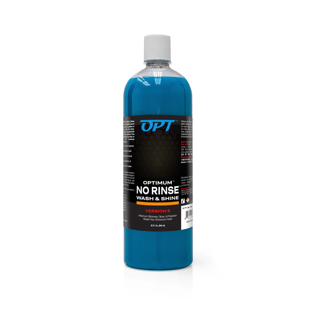 Optimum No Rinse Wash and Shine (NEW) version 6 - 32oz
