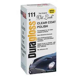 8oz - Duragloss Clear Coat Polish #111